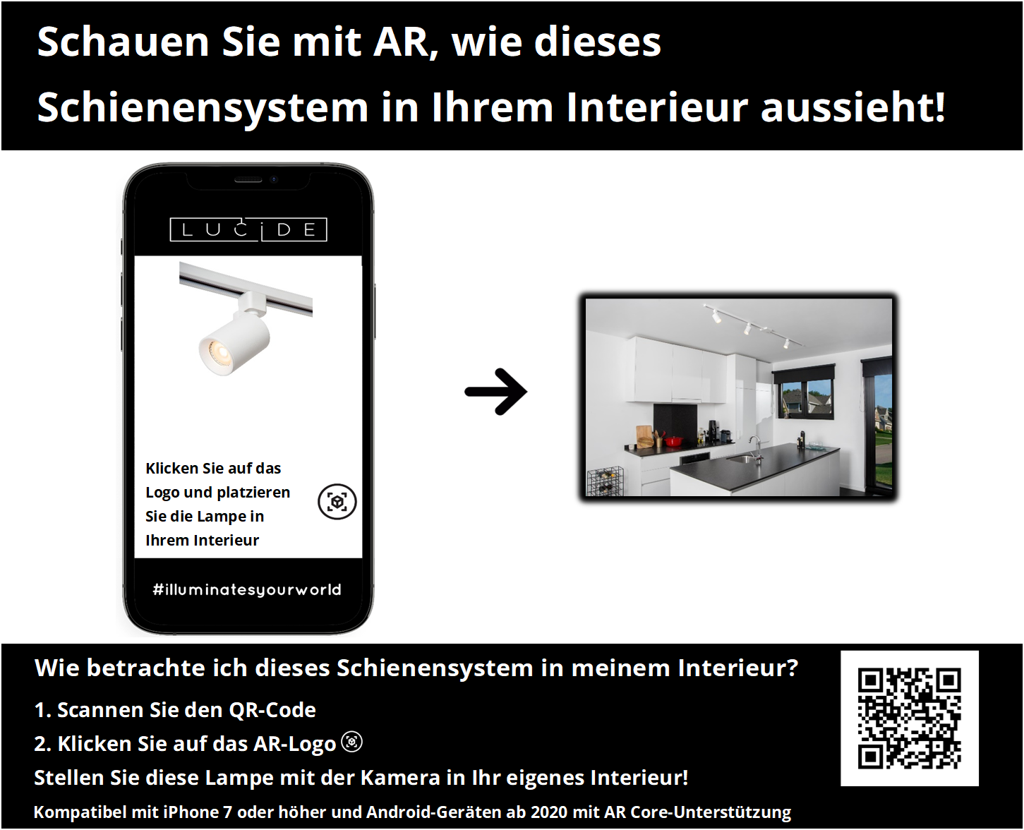 Verbindungsstück für 1-Phasen Einbauschienen