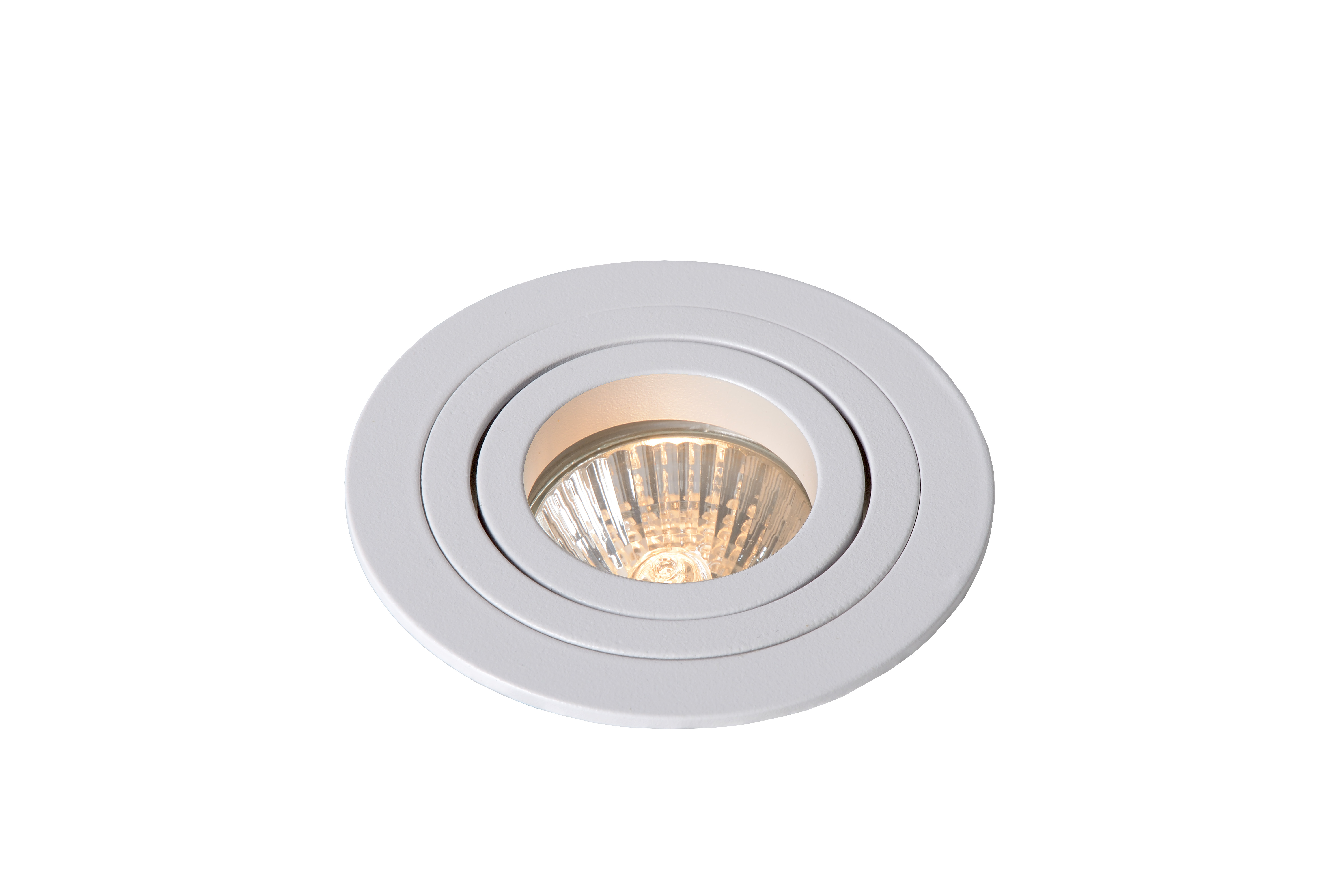 5 x White Fire Rated GU10 Downlight Tilting Ceiling Spotlight Recessed 