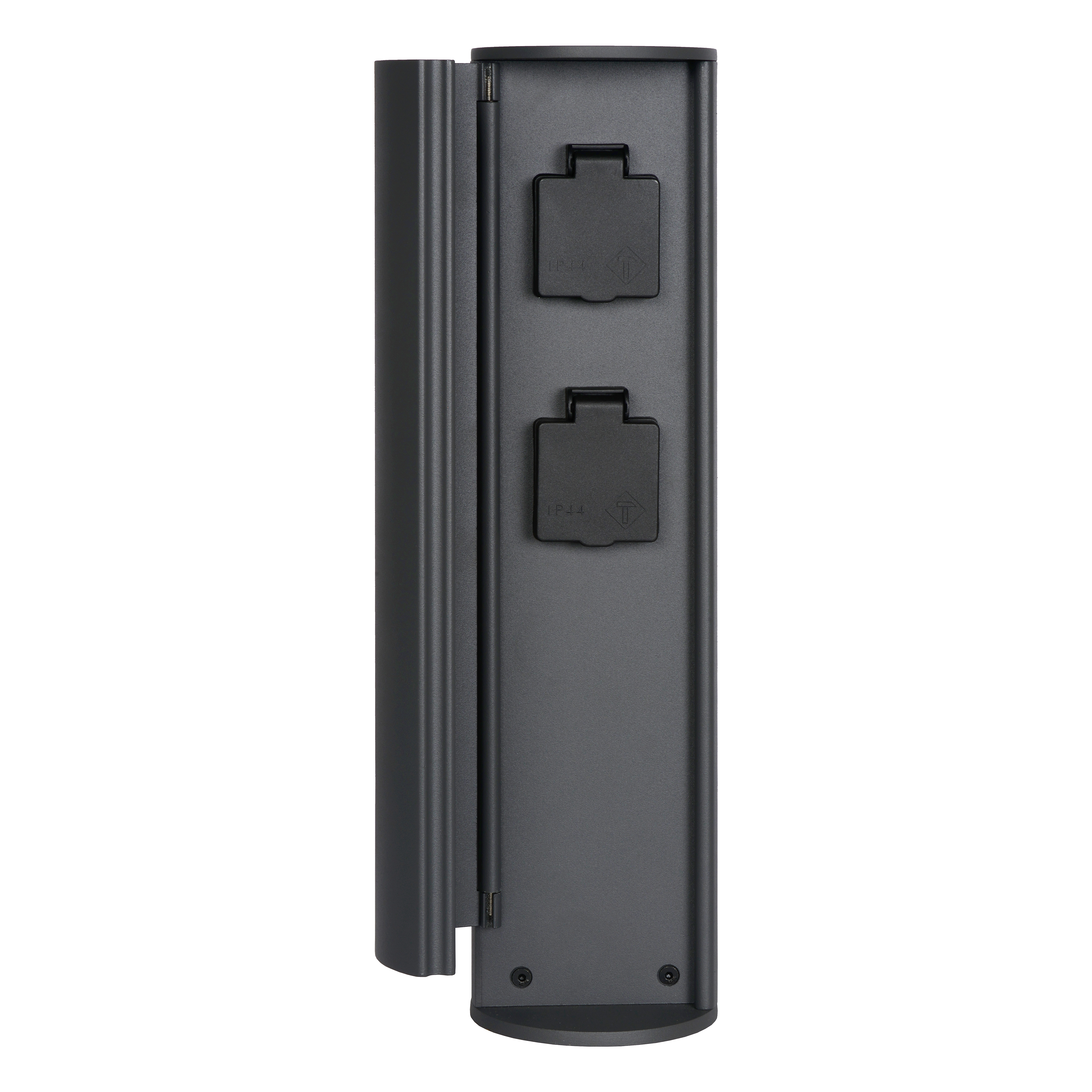 Lucide POWERPOINT - Outdoor socket column - Sockets with pin earth ...