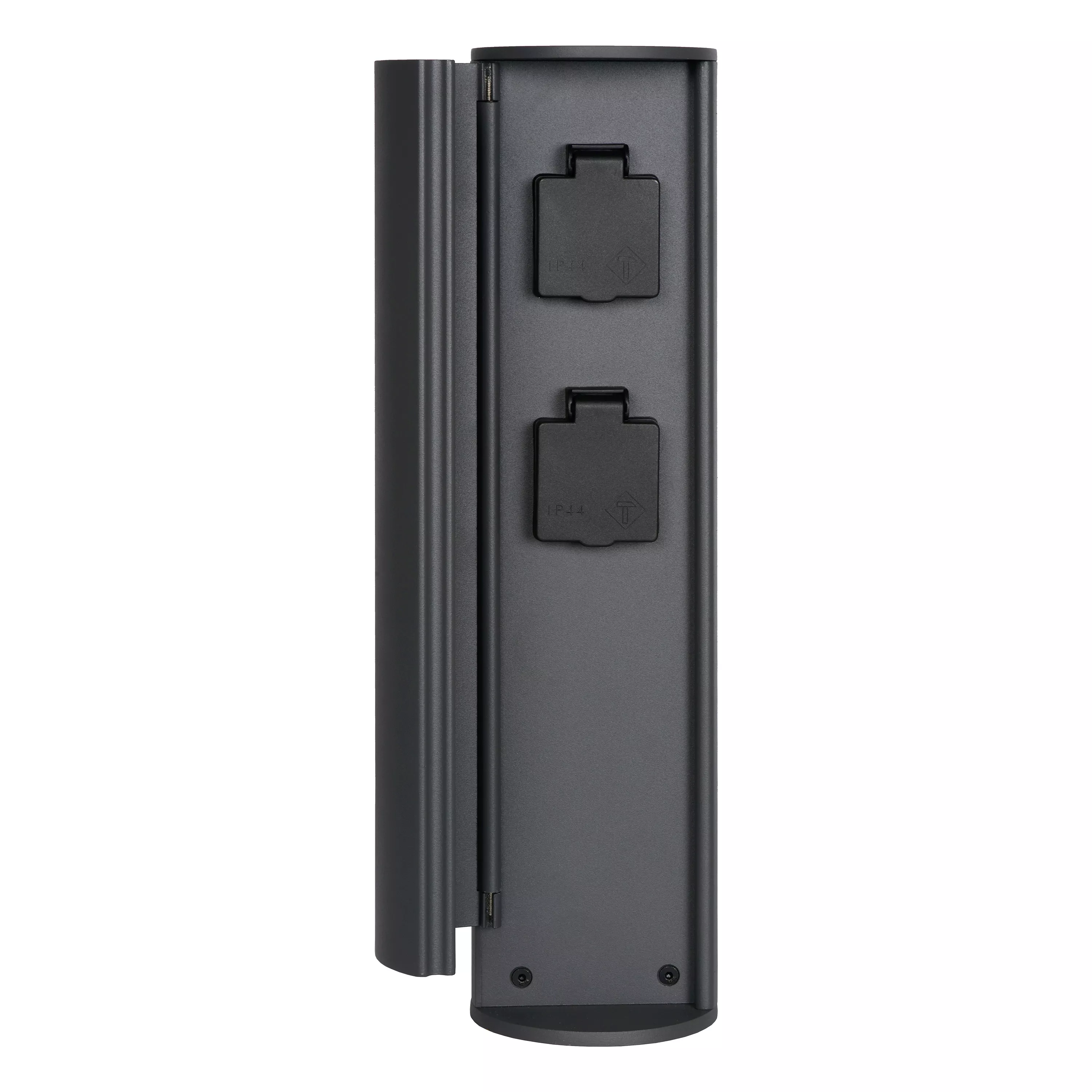 Electrical Socket Column Lucide POWERPOINT - Outdoor socket column - Sockets with pin earth ...