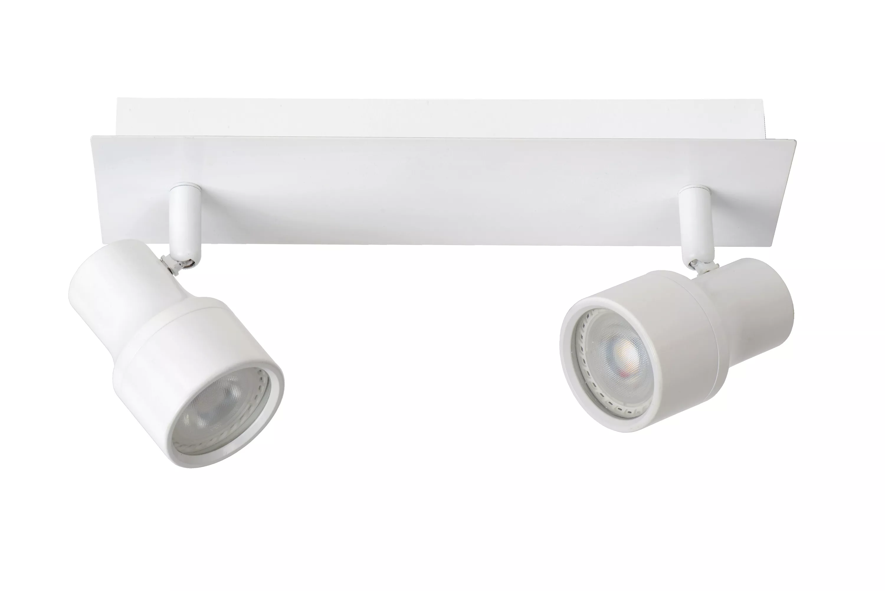 Lucide SIRENE-LED - Ceiling spotlight - Ø 10 cm - LED Dim. - 2x5W 3000K - IP44 - White