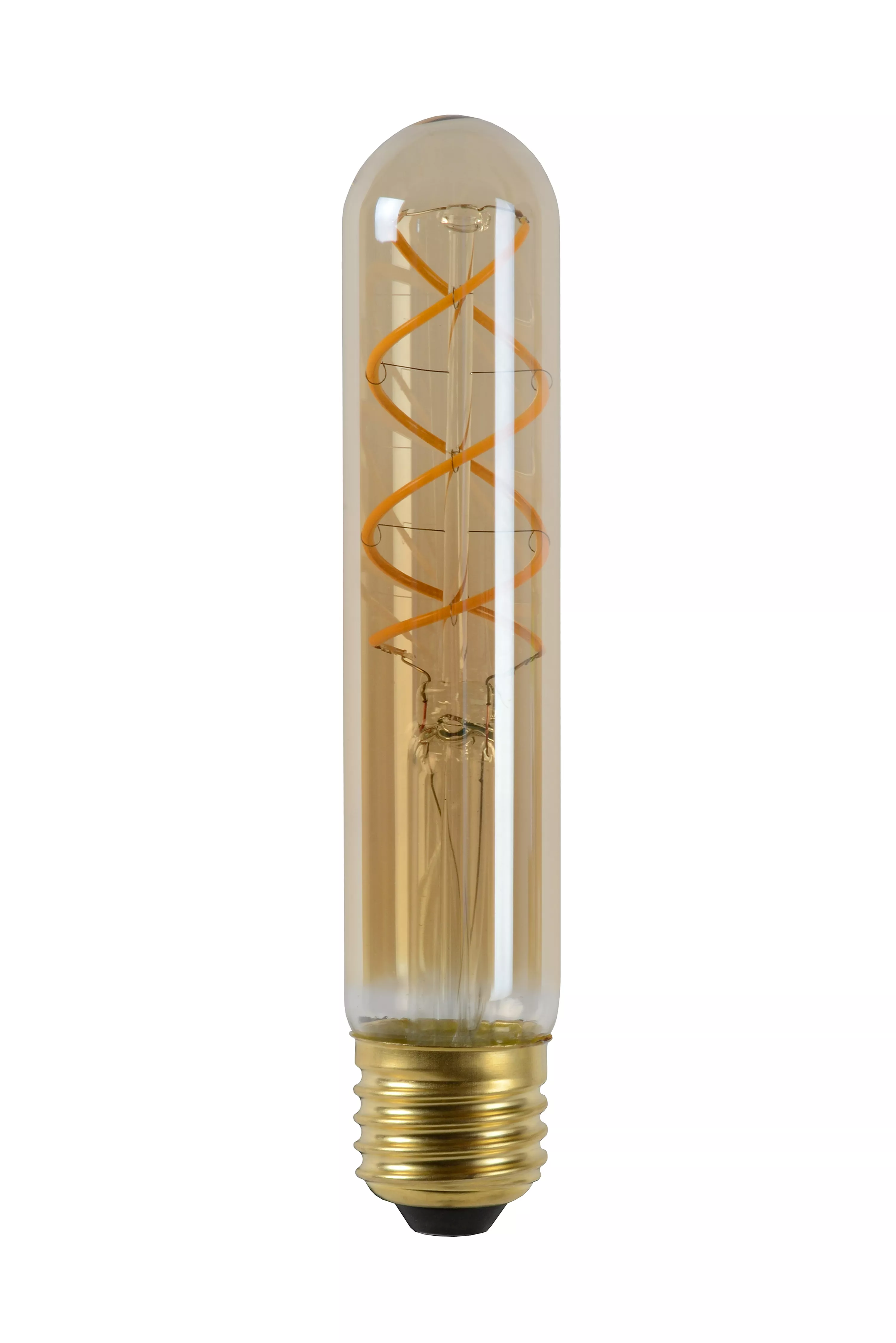 Lucide T32 - Filament bulb - Ø 3 cm - LED Dim. - E27 - 1x4,9W 2200K - Amber