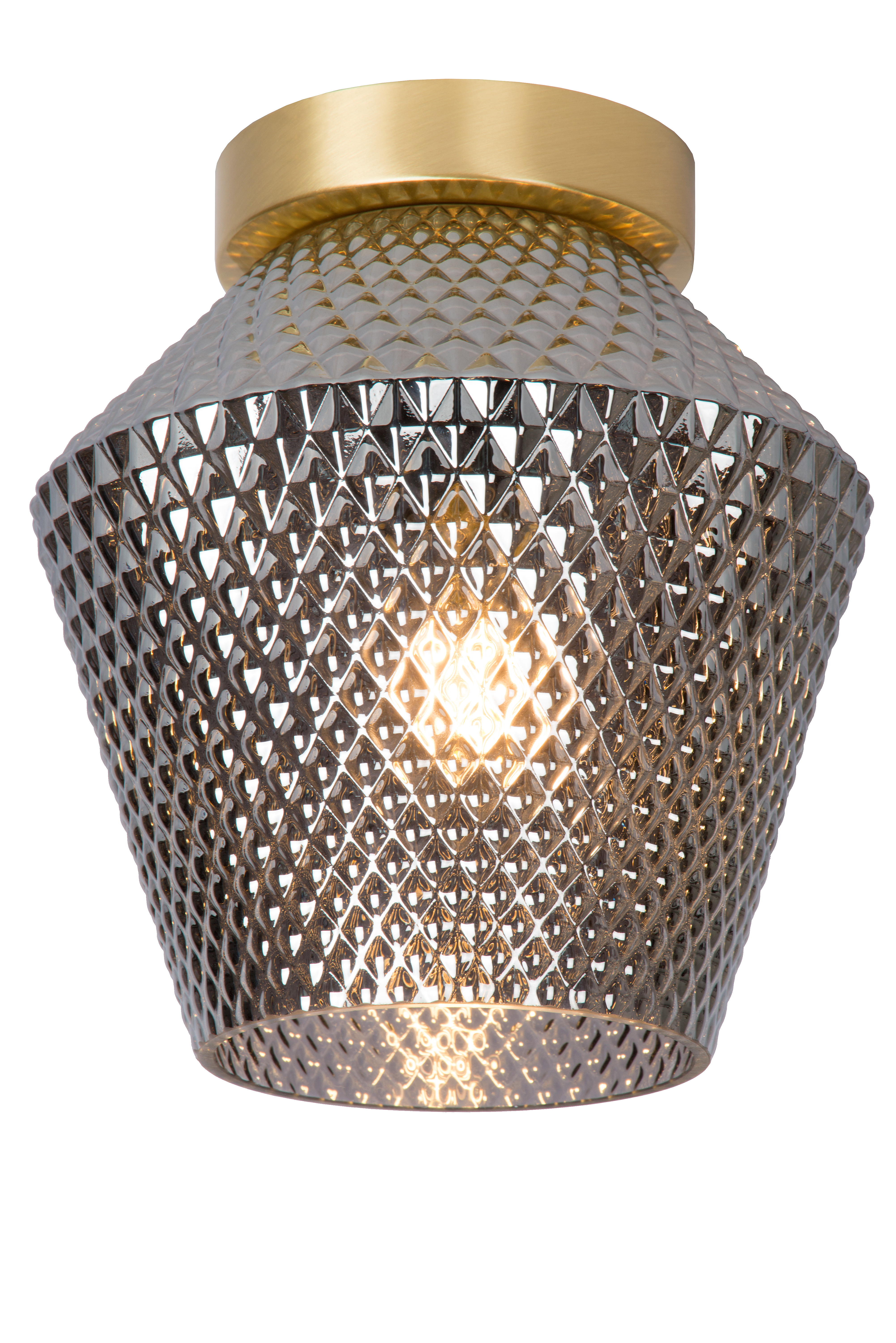 Antiqued grey flush clearance ceiling chandelier