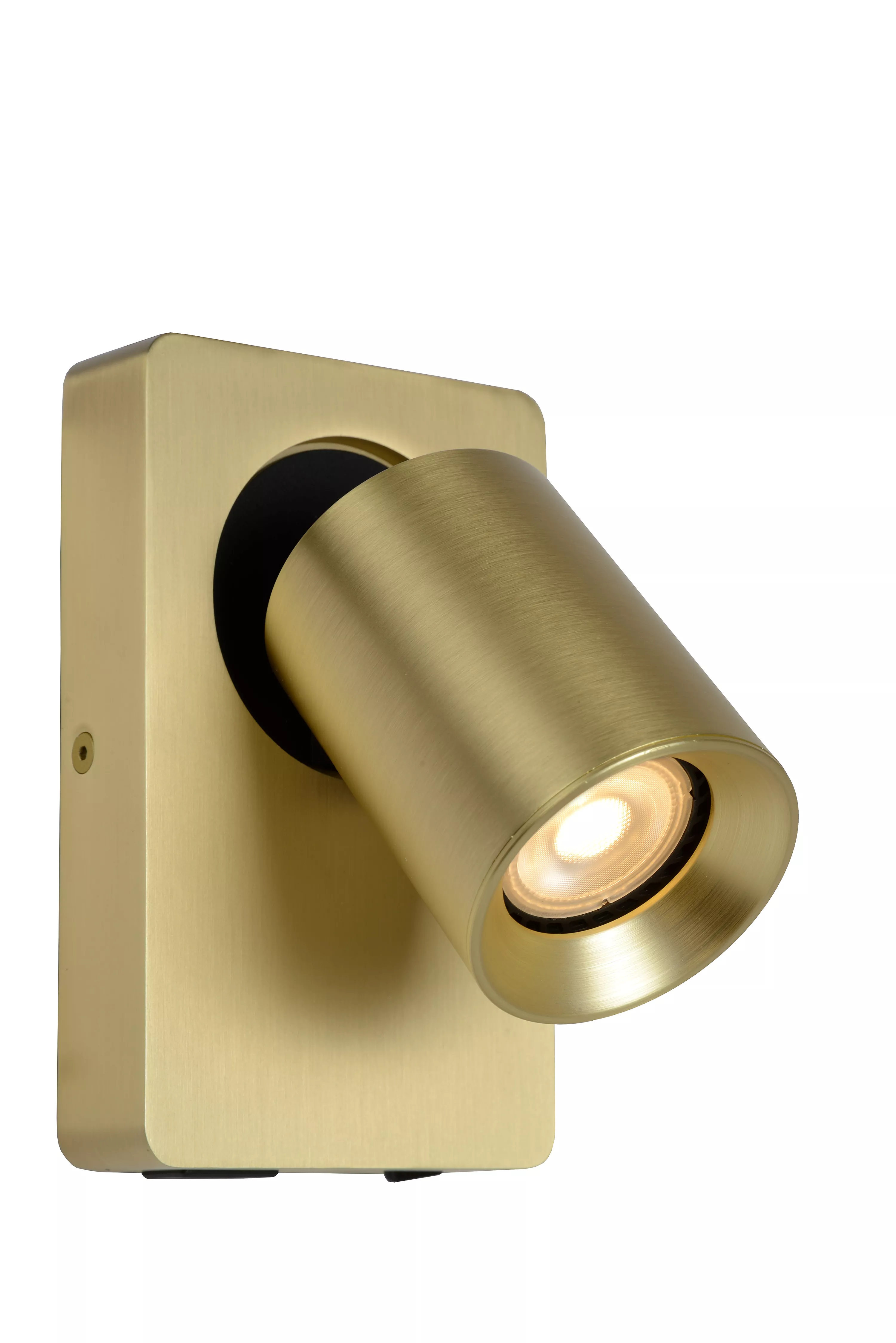 swallow dose Secret Lucide NIGEL - Wall spotlight - LED Dim. - GU10 - 1x5W 3000K - With USB charging point - Matt Gold / Brass swallow dose Secret Lucide NIGEL - Wall spotlight - LED Dim. - GU10 - 1x5W 3000K - With USB charging point - Matt Gold / Brass