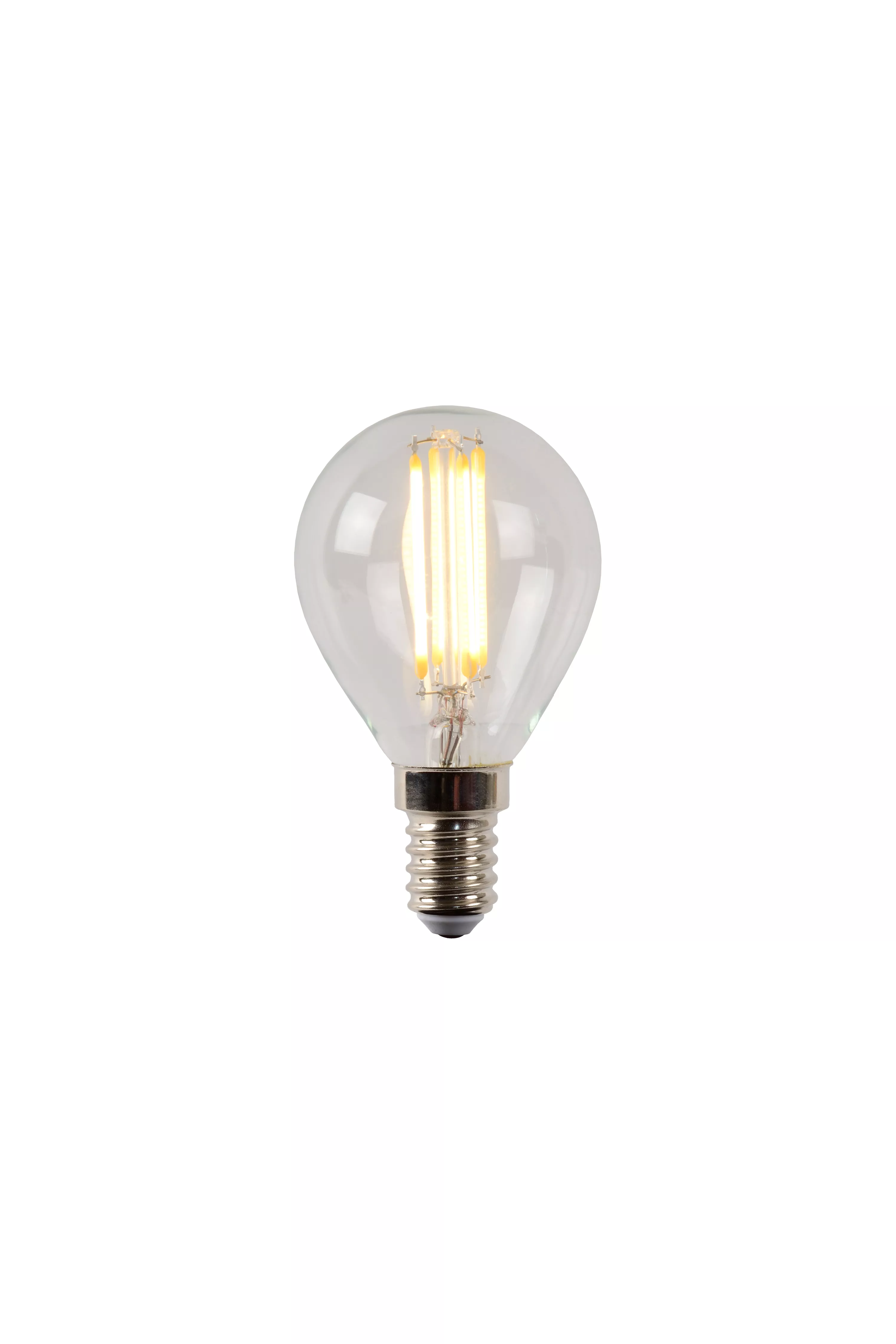 Symphony Artificial terrorist Lucide P45 - Filament bulb - Ø 4,5 cm - LED Dim. - E14 - 1x4W 2700K -  Transparant