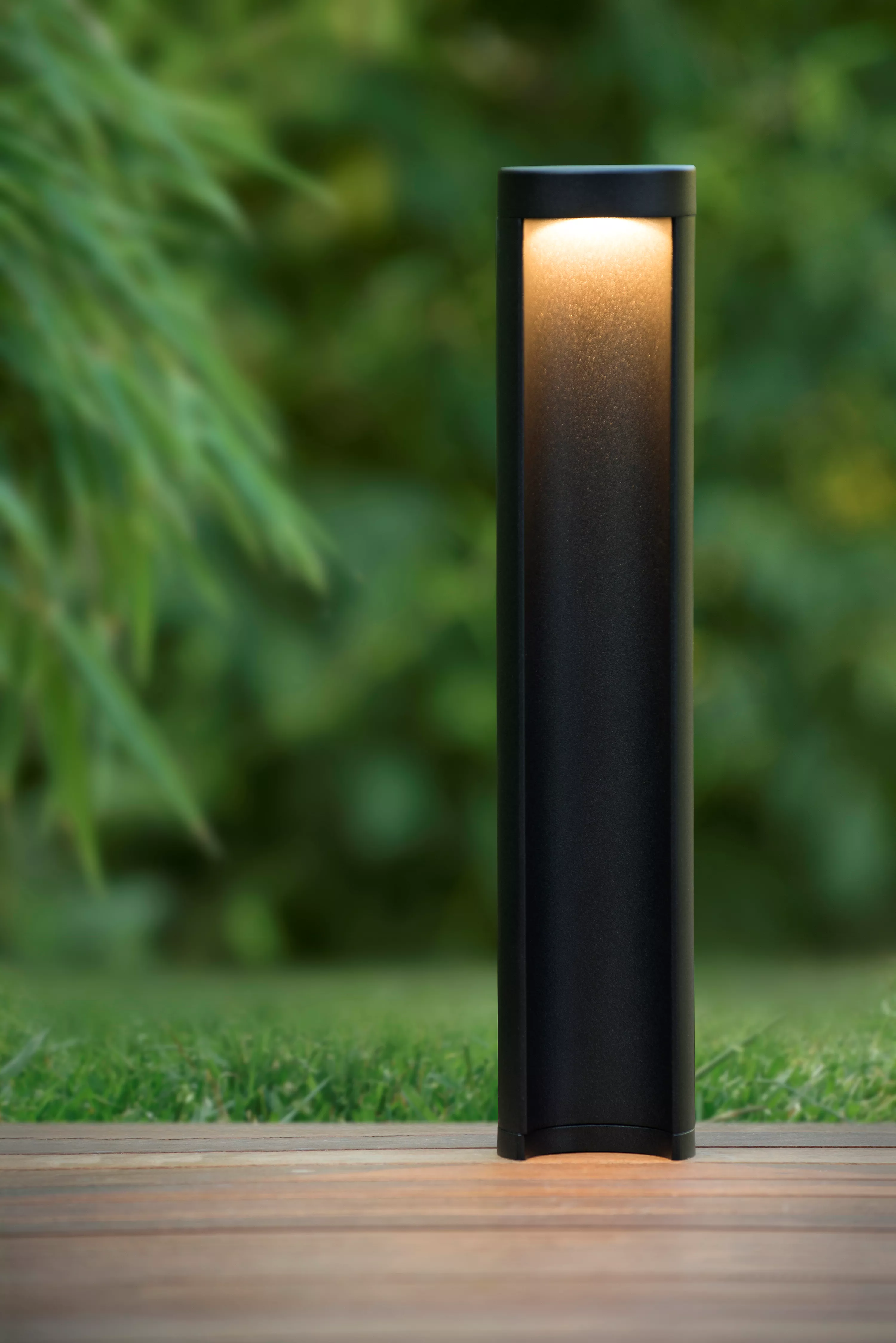 Lucide COMBO - Bollard light Outdoor - Ø 9 cm - LED - 1x9W - IP54 - Black