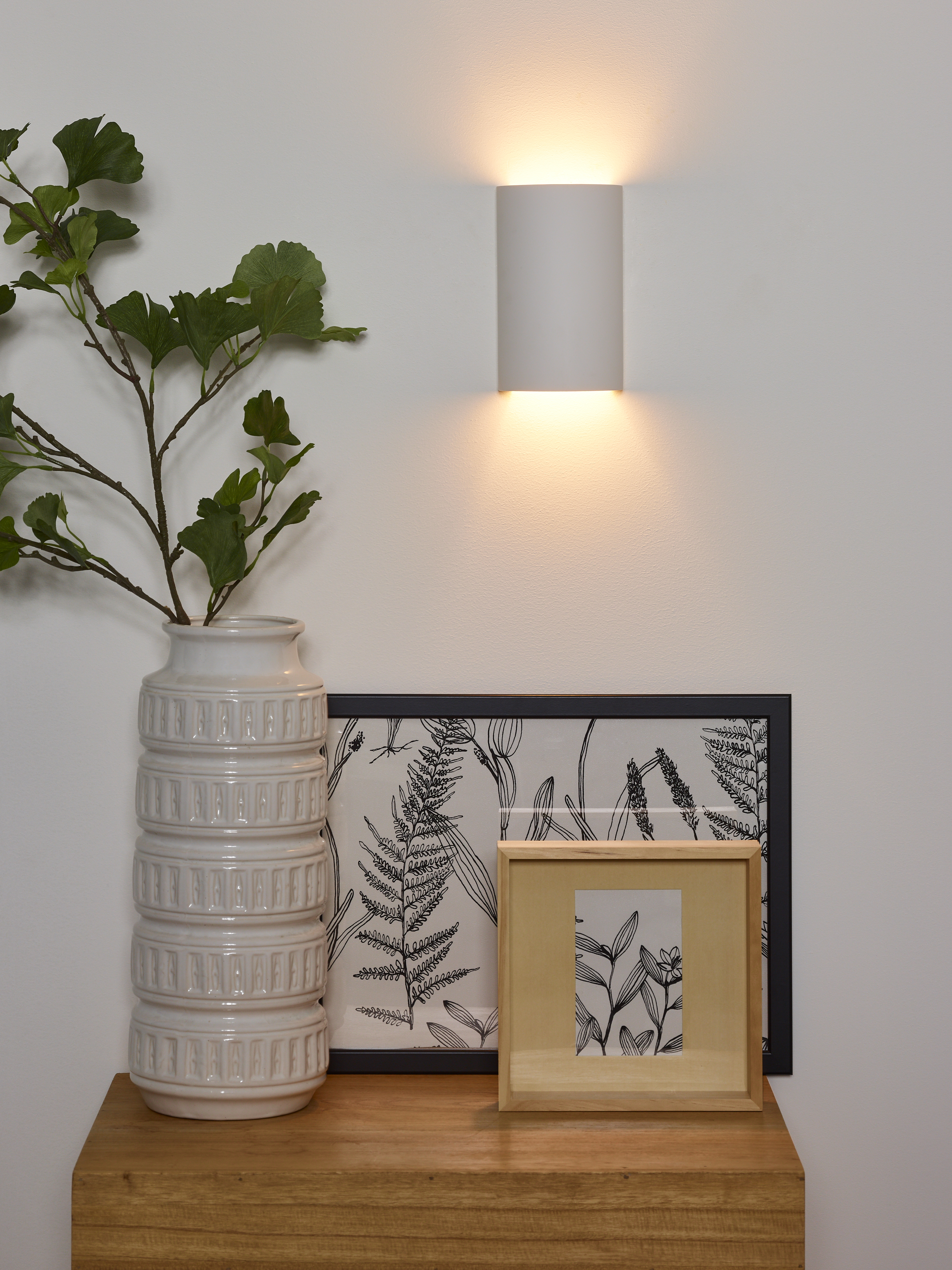 Blanc Lucide BASIC Applique Murale 