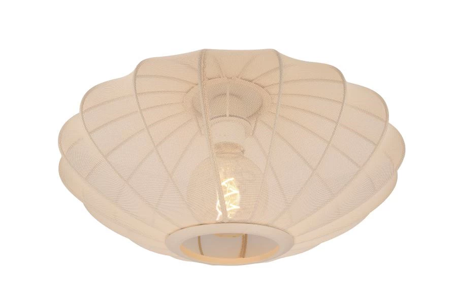Lucide CORINA - Lámpara de techo Dentro/Fuera - Ø 40 cm - 1xE27 - Beige - AAN 8