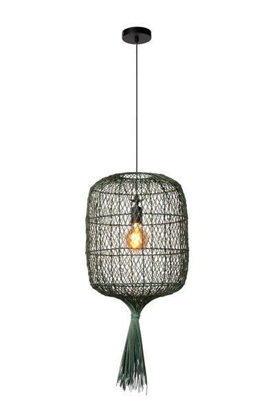 Lucide GARVE - Pendant light - Ø 40 cm - 1xE27 - Green