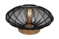 Lucide CORINA - Table lamp - Ø 40 cm - 1xE27 - Black on