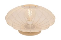 Lucide CORINA - Lámpara de mesa - Ø 40 cm - 1xE27 - Beige AAN 8