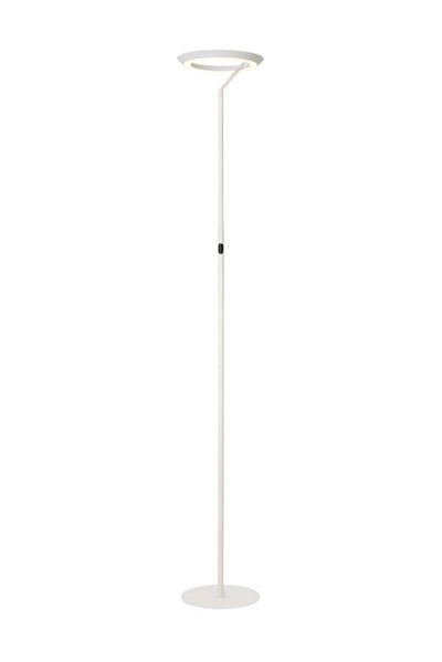 Lucide CELESTE - Lámpara de suelo - Ø 28 cm - LED Regul. - 1x21W 2700K - Blanco