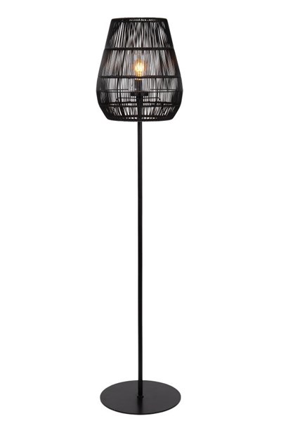 Lucide NERIDA - Floor lamp Outdoor - Ø 35 cm - 1xE27 - IP44 - Black