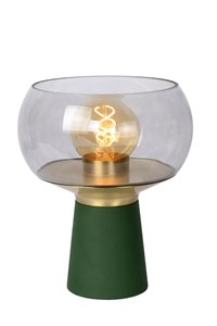 Lucide FARRIS - Lampe de table - 1xE27 - Vert allumé 3