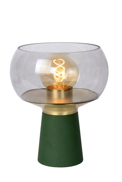 Lucide FARRIS - Lámpara de mesa - 1xE27 - Verde