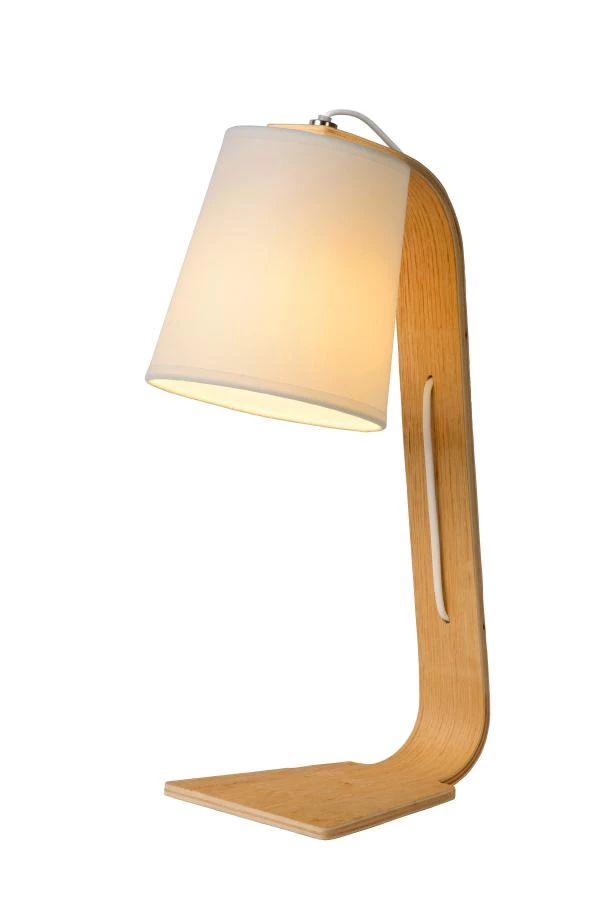 Lucide NORDIC - Tischlampe - 1xE14 - Weiß - AAN 1