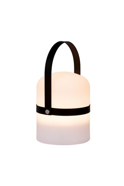 Lucide LITTLE JOE - Lampe de table Extérieur - Ø 10 cm - LED Dim. - 1x3W 3200K - IP44 - 3 StepDim - Blanc