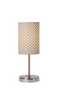 Lucide MODA - Lampe de table - Ø 13 cm - 1xE27 - Blanc AAN 1