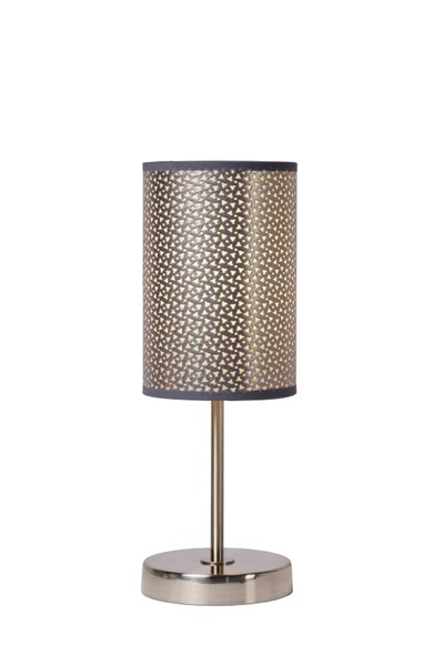 Lucide MODA - Lampe de table - Ø 13 cm - 1xE27 - Gris