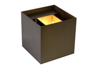 Lucide XIO - Wall light - LED Dim. - G9 - 1x4W 2700K - Rust Brown on 7