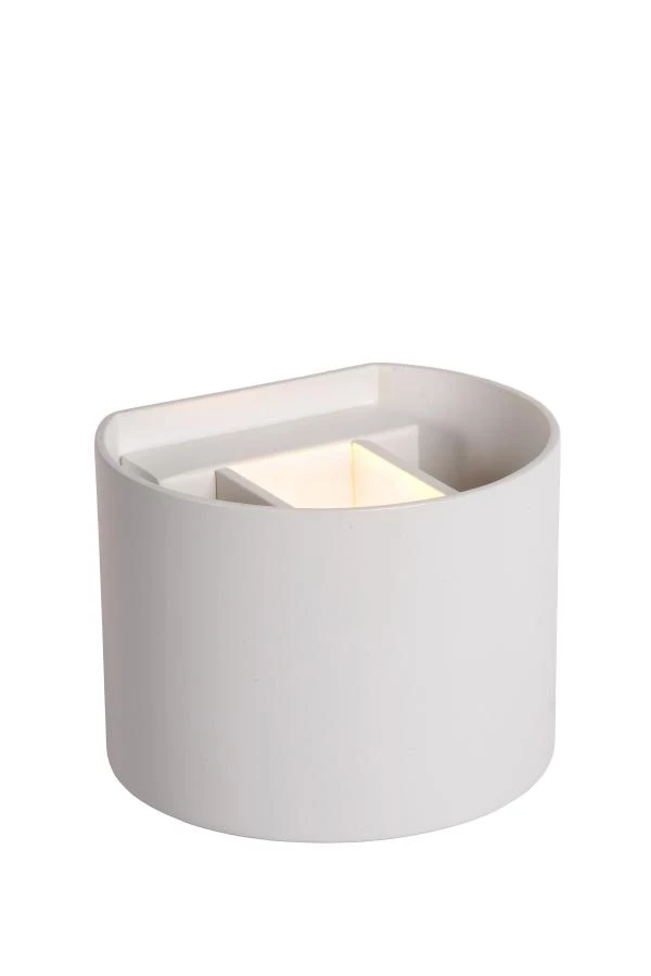 Lucide XIO - Wandlamp - LED Dimb. - G9 - 1x3,5W 2700K - Verstelbare stralingshoek - Wit - aan 1