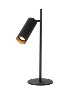 Lucide CLUBS - Lámpara de mesa - 1xGU10 - Negro AAN