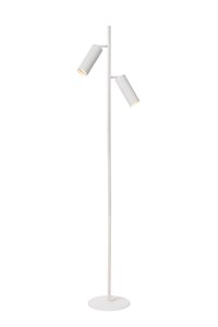 Lucide CLUBS - Floor lamp - 2xGU10 - White on 1