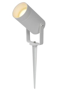 Lucide TAYLOR - Garden spotlight - Ø 10 cm - 1xGU10 - IP65 - White on 1