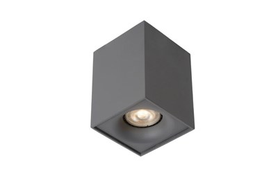 Lucide BENTOO-LED - Spot plafond - LED Dim. - GU10 - 1x5W 3000K - Gris