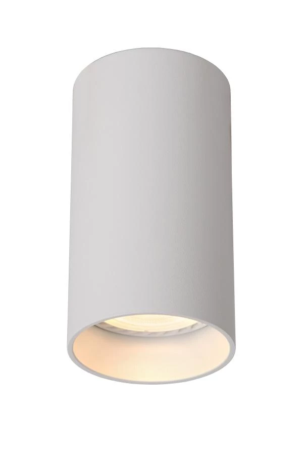 Lucide DELTO - Foco de techo - Ø 5,5 cm - LED Dim to warm - GU10 - 1x5W 2200K/3000K - Blanco - AAN 1