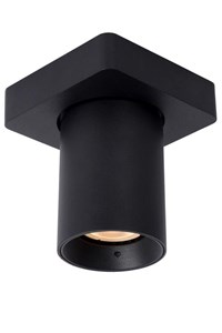 Lucide NIGEL - Spot plafond - LED Dim to warm - GU10 - 1x5W 2200K/3000K - Noir AAN