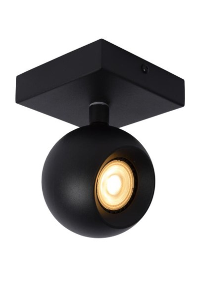 Lucide FAVORI - Spot plafond - 1xGU10 - Noir