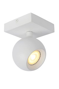 Lucide FAVORI - Ceiling spotlight - 1xGU10 - White on 1