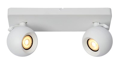 Lucide AVEN - Spot plafond Salle de bains - 1xGU10 - IP65 - Noir