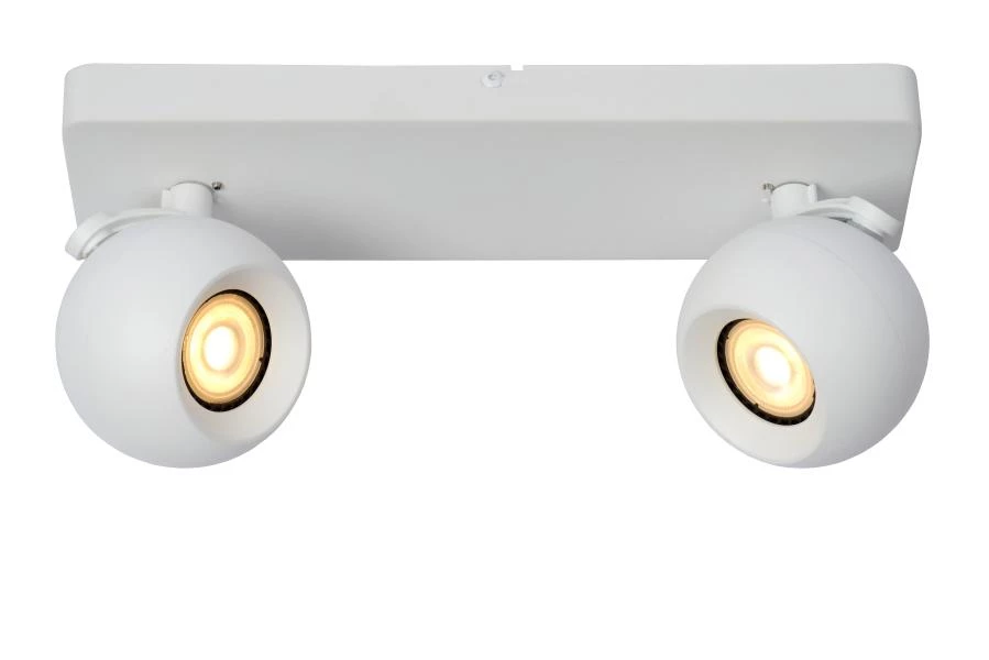 Lucide FAVORI - Spot plafond - 2xGU10 - Blanc - AAN 1