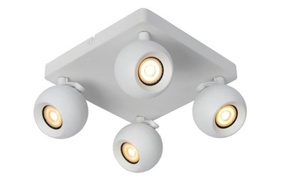 Lucide FAVORI - Spot plafond - 4xGU10 - Blanc