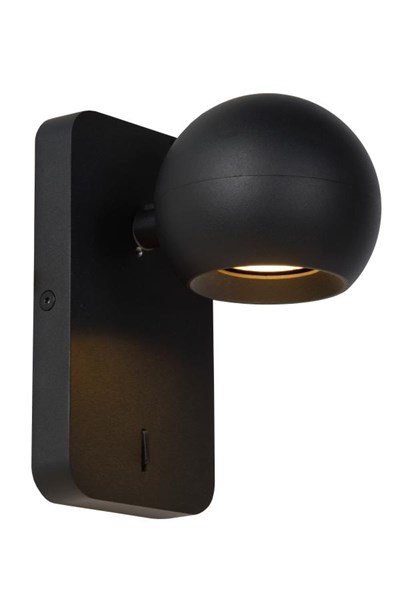 Lucide FAVORI - Foco de pared - 1xGU10 - Negro