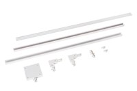 Lucide TRACK Starter set - 1-circuit Track lighting system - 2 meters - White on 1