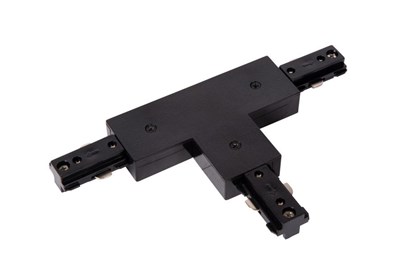 Lucide TRACK Conector en T- Sistema de carril monofásico / Iluminación con rieles - Negro (Extensión)