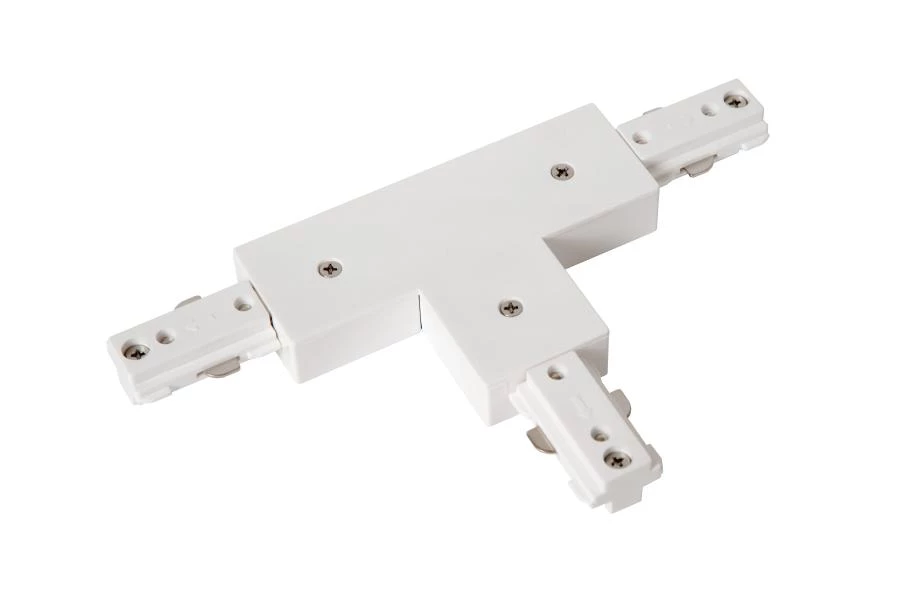 Lucide TRACK T-connector - 1-circuit Track lighting system - White (Extension) - on 1