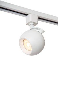 Lucide TRACK FAVORI Track spot - 1-circuit Track lighting system - 1xGU10 - White (Extension) on 1