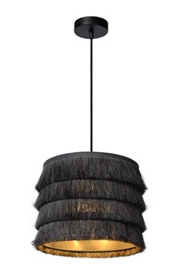 Lucide EXTRAVAGANZA TOGO - Pendant light - Ø 25 cm - 1xE27 - Grey on 6