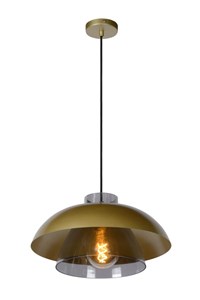 Lucide AVONMORE - Hanglamp - Ø 40 cm - 1xE27 - Mat Goud / Messing aan 2