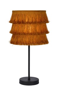 Lucide EXTRAVAGANZA TOGO - Table lamp - Ø 18 cm - 1xE14 - Ocher Yellow on 4