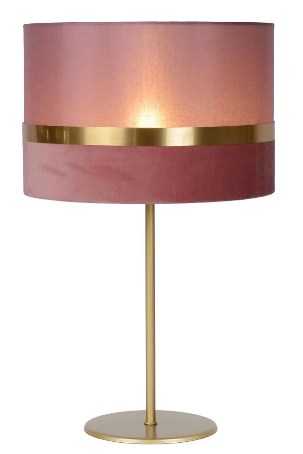 Lucide EXTRAVAGANZA TUSSE - Table lamp - Ø 30 cm - 1xE14 - Pink - on 6