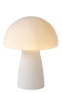 Lucide FUNGO - Table lamp - 1xE27 - Opal on 1