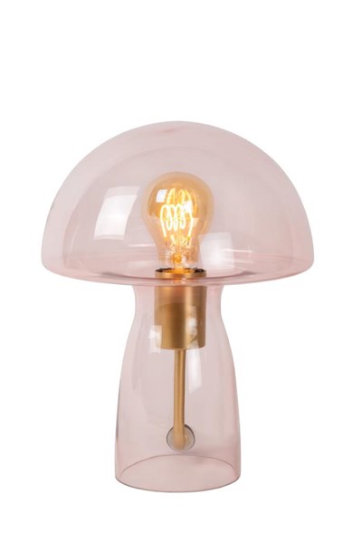 Lucide FUNGO - Tischlampe - 1xE27 - Rosa