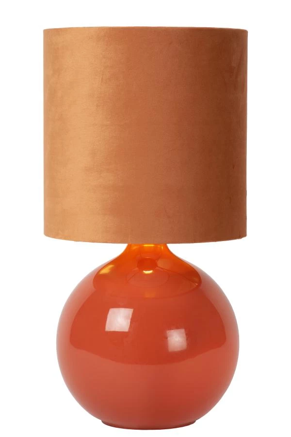 Lucide ESTERAD - Lampe de table - 1xE14 - Orange - AAN 3