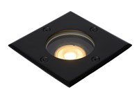 Lucide BILTIN - Deck light Indoor/Outdoor - 1xGU10 - IP67 - Black on