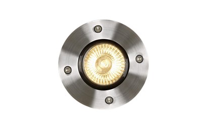 Lucide BILTIN - Grondspot Buiten - Ø 10,8 cm - 1xGU10 - IP67 - Mat chroom